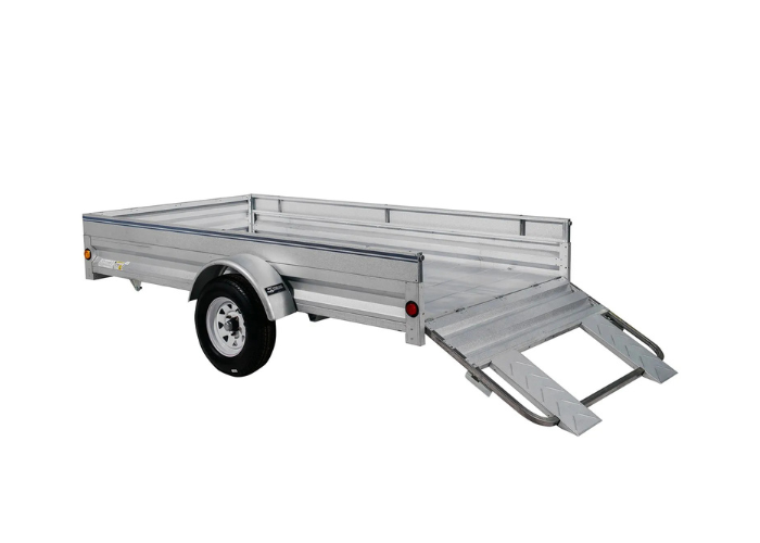 Small trailer triple axle